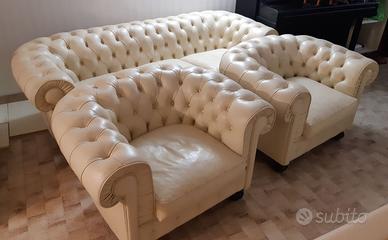 Divano e poltrone Chesterfield