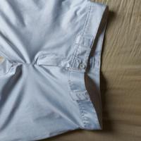 Pantaloni donna eleganti bianco attillato