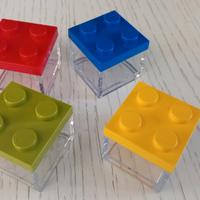 Scatoline portaconfetti Lego