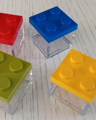 Scatoline portaconfetti Lego