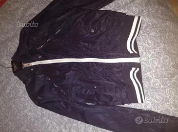 Giubbotto primaverile blu uomo