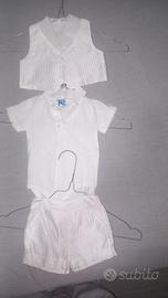 completo battesimo bimbo 3 mesi