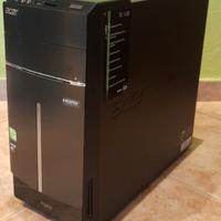 Pc Desktop + monitor + Tastiera e mouse