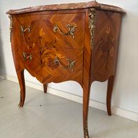 Cassettoncino in stile francese bois de rose