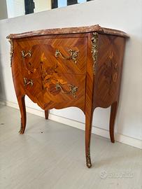 Cassettoncino in stile francese bois de rose