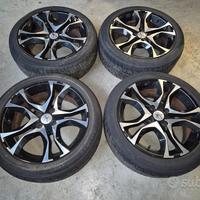Cerchi In Lega Da 17" Per Peugeot 207 - 307 CC