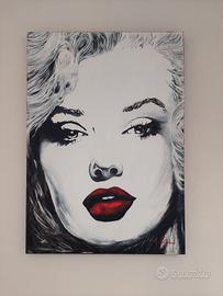 Quadro fatto a mano Marilyn Moonroe