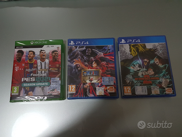 Giochi ,xbox, ps2,Wii ,Wii U , ps3 ecc nuovi