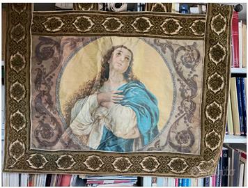 Arazzo antico Madonna con Bambino