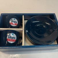 Set 2 Tazzine Caffè Vespa Servizio