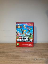 🍄New Super Mario Bros. Wii 🔴  Custodia Rossa - PAL