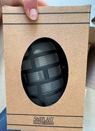 Lampade da esteeno Stilplast nere IP44 - NUOVE x4