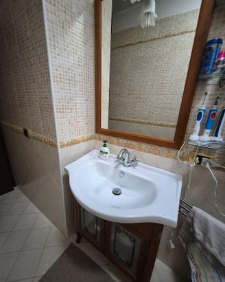 Mobiletto Mobile Bagno Legno 