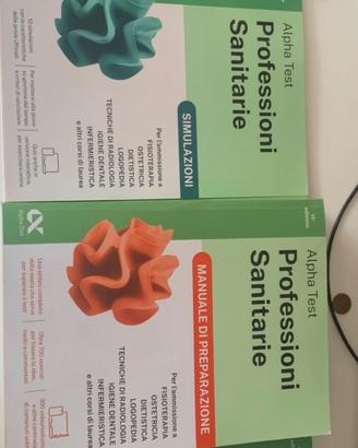 kit libri aplha test professioni sanitarie 2026