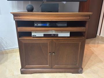 Porta Tv Legno Massello