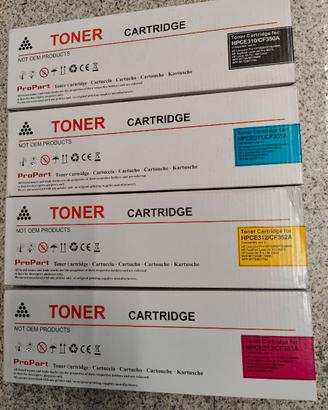 HP 130A (Pack completo Toner compatibili)
