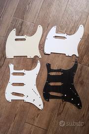 4 pickguard chitarra Stratocaster/Telecaster