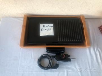 Piastra grill elettrica