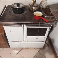 cucina stufa economica a legna