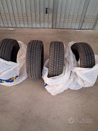 4 pneumatici invernali 185-55-r15 usati.