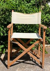 Sedia Regista Papeete BEACH anni 90 pieghevole in