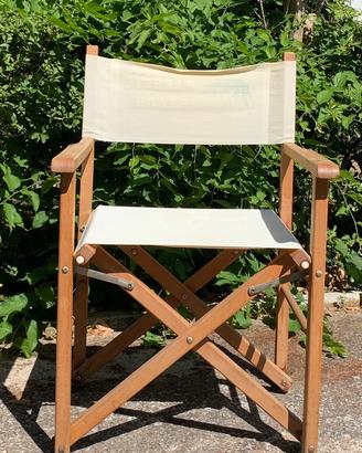 Sedia Regista Papeete BEACH anni 90 pieghevole in