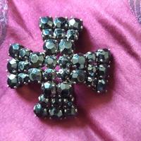 spilla a croce Swarovski Furla 