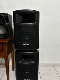 diffusori acustici amplificati Karma 