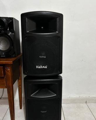 diffusori acustici amplificati Karma 