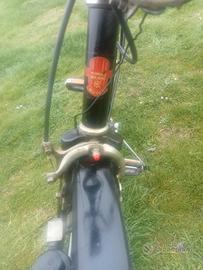 Bicicletta city bike uomo nera Airola Milano epoca