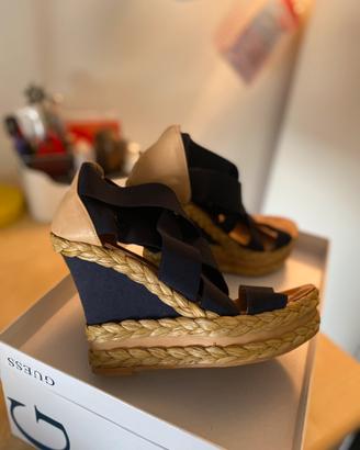 Sandali con zeppa Alberto Guardiani originali