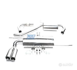 IMPIANTO DI SCARICO PER VOLKSWAGEN VW GOLF V, AUDI