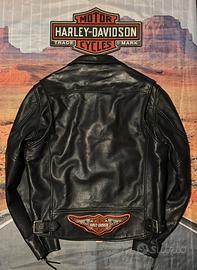 Chiodo in Pelle Originale Harley Davidson tg M