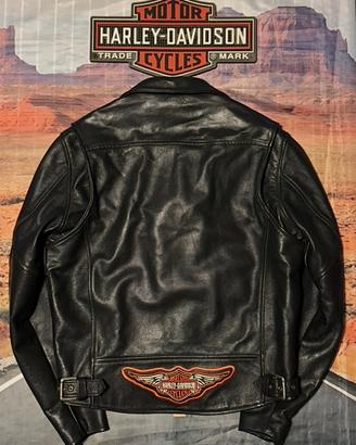 Chiodo in Pelle Originale Harley Davidson tg M