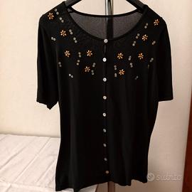 Maglia estiva maniche corte in viscosa 