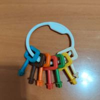 Gioco mazzo chiavi Chicco anni '90