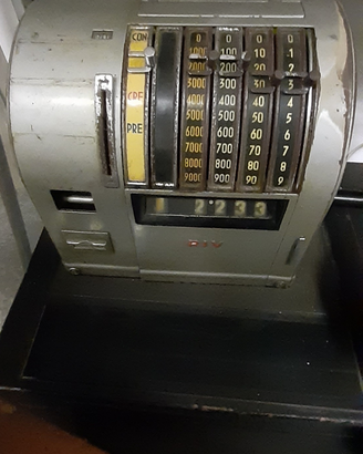 Registratore di cassa vintage