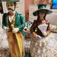 Coppia Antica Di Caltagirone Originale