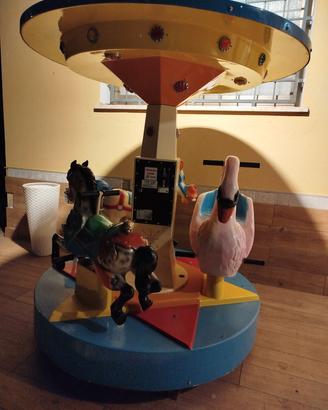 giostra carosello a monete 