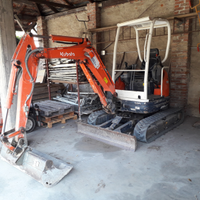 Miniescavatore kubota u20.3