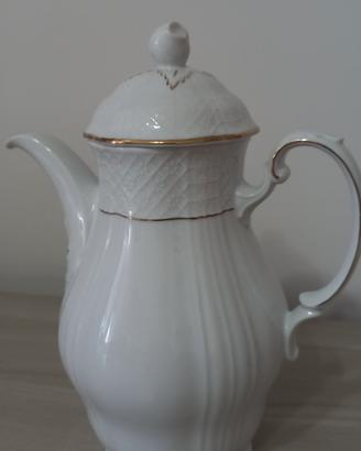 Teiera in porcellana di Bavaria 