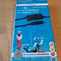 alimentatore per notebook da auto multi connettore