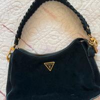 GUESS Borsa camoscio Nera