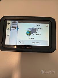 Garmin Dezi 580 per calcolo camper o autocarri