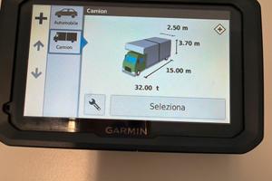 Garmin Dezi 580 per calcolo camper o autocarri