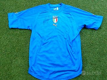 Maglia Italia autografata Marco Materazzi COA 