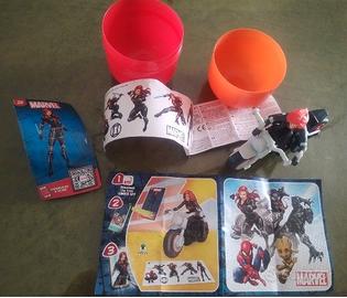 KINDER GRAN SORPRESA 2021 MARVEL VEDOVA NERA VVD29