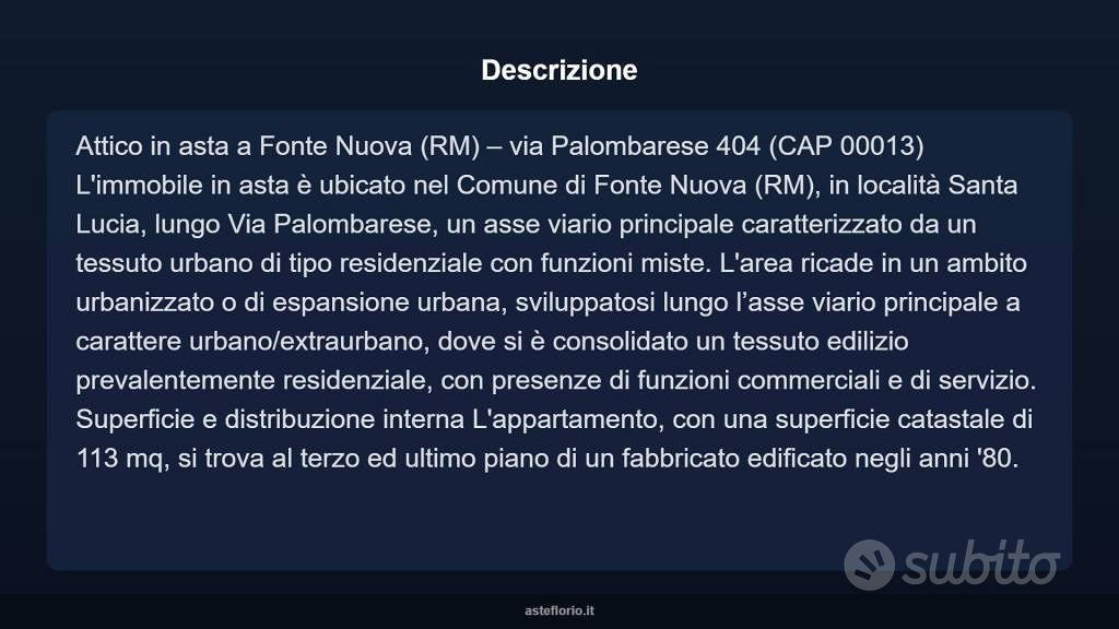 Appartamento – Fonte Nuova, Santa Lucia - Vista 3