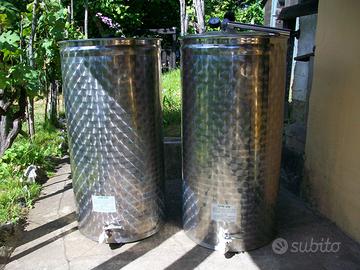 Cisterne inox per vino/liquidi alimentari