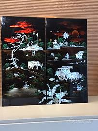 Pannelli in lacca cinesi